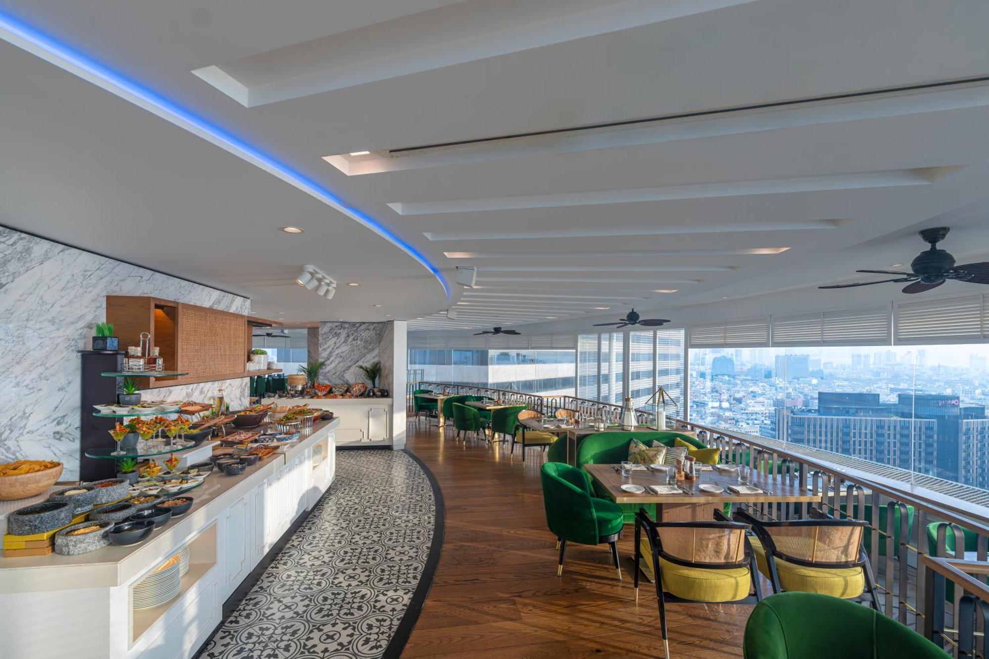 Hyatt Regency Dubai - Corniche Hotel Екстериор снимка The 360° Sky Lounge